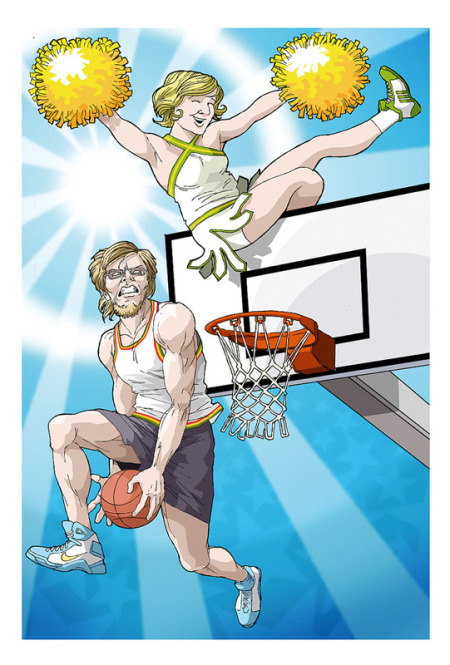 basketball couple